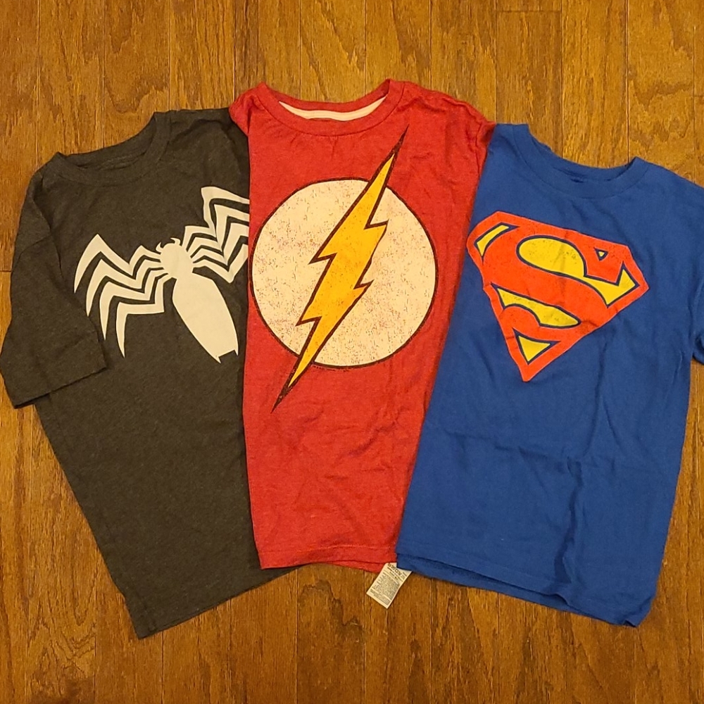 Superhero T-shirt bundle